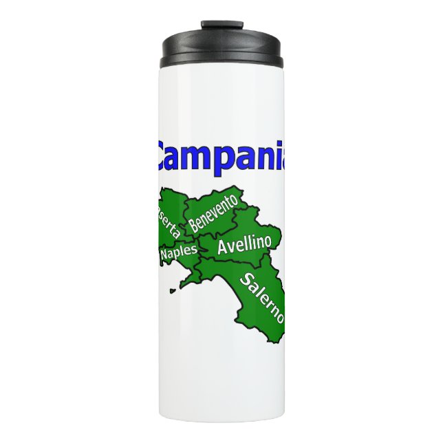 Termo Mapa de Campania con Provincias (Anverso)