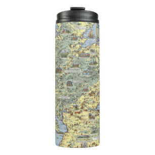 Termo Mapa de Escocia histórica