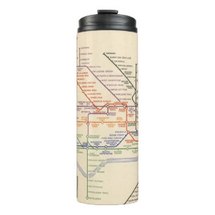 Termo Mapa de los ferrocarriles del subterráneo de