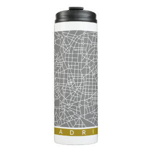 Termo mapa de Madrid