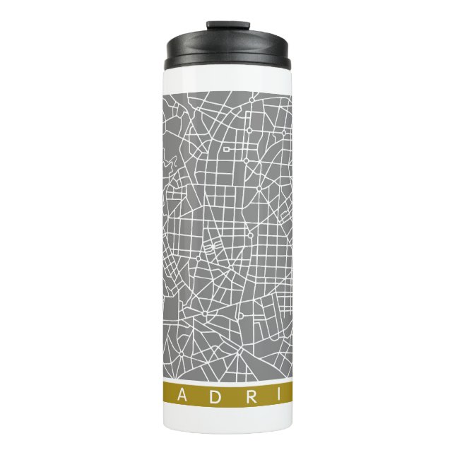 Termo mapa de Madrid (Anverso)