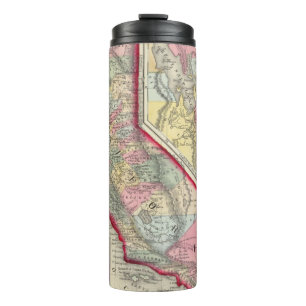 Termo Mapa del condado de California