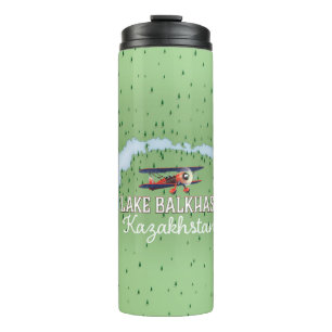 Termo Mapa del lago Balkhash Kazajistán