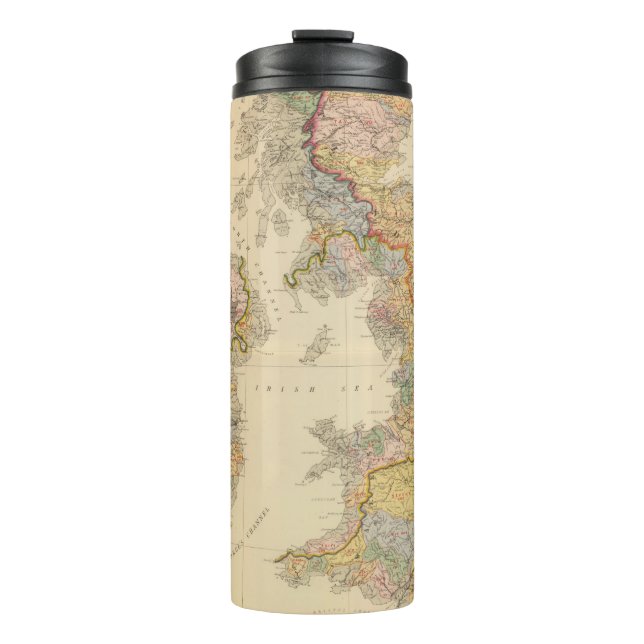 Termo Mapa hidrográfico, islas británicas (Anverso)