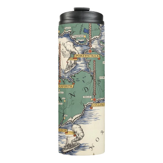 Termo Mapa inalámbrico de las estaciones de la oficina (Anverso)