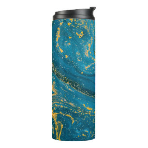 Termo Marble azul