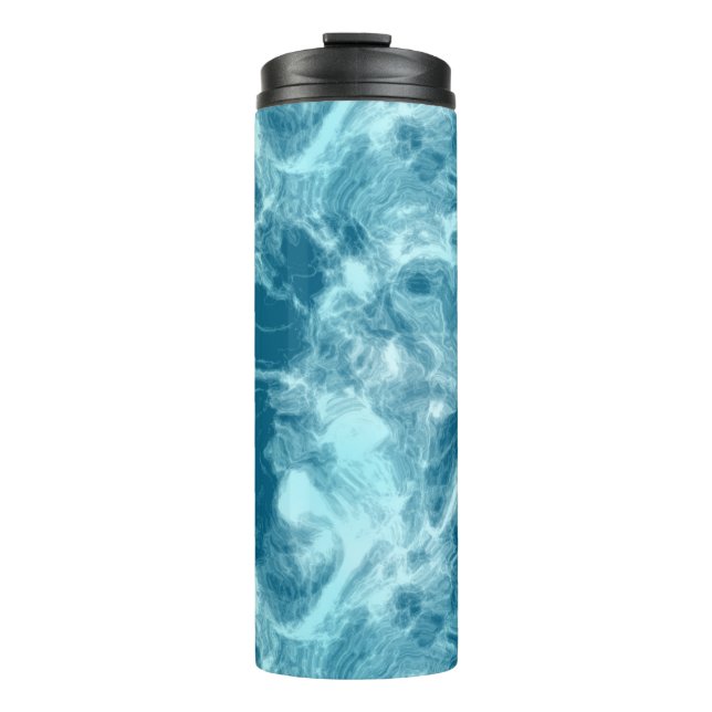 Termo Marble de agua azul (Anverso)