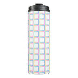 Termo Marcos de patrones de gradiente simétricos blancos