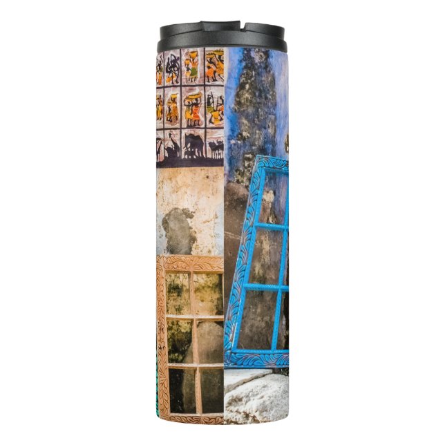 Termo Marcos de ventana coloridos (Reverso)