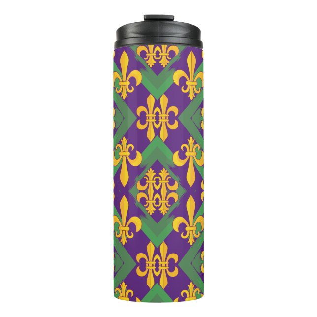Termo Mardi gras fleur di Lis (Anverso)