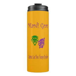 Termo Mardi Gras Mask Rouler
