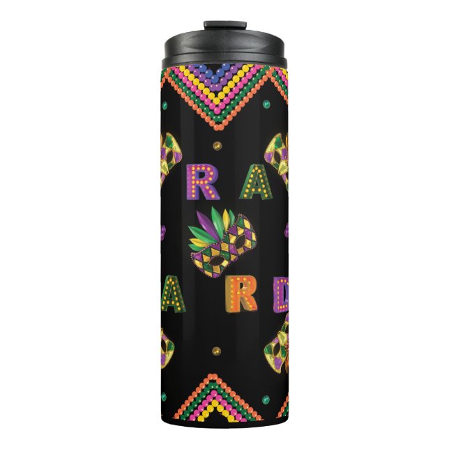Termo Mardi Gras moderno (Anverso)