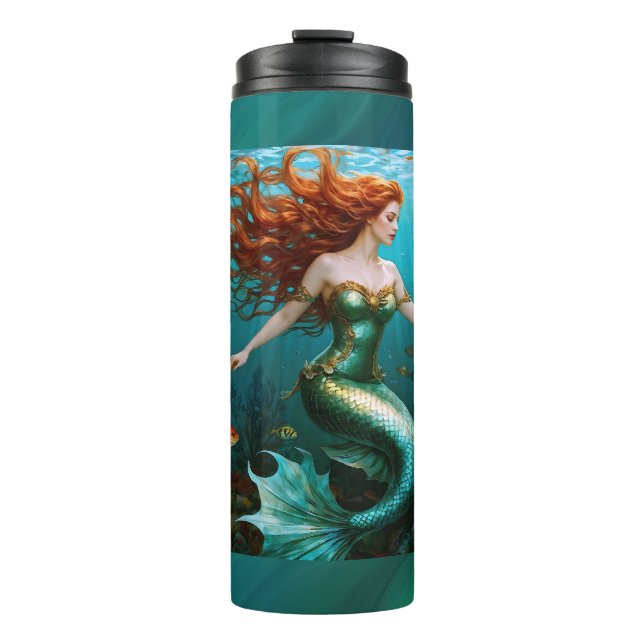 Termo "Marielle" - Hermosa sirena bailarina (Anverso)