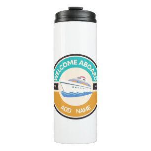 Termo Marina azul Nautical Anchor club náutico marina