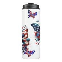 Mariposa de la Bandera Americana