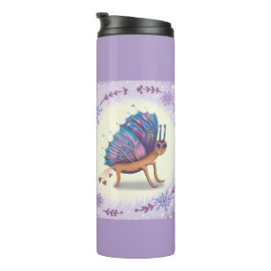 Termo Mariposa espacial navideña