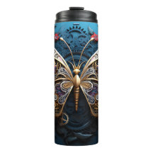 Mariposa mecánica 3D