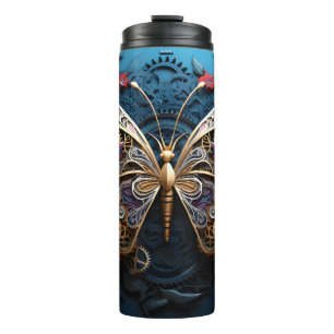 Termo Mariposa mecánica 3D