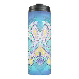 Termo Mariposa mística pastel Ethereal Boho Fantasy