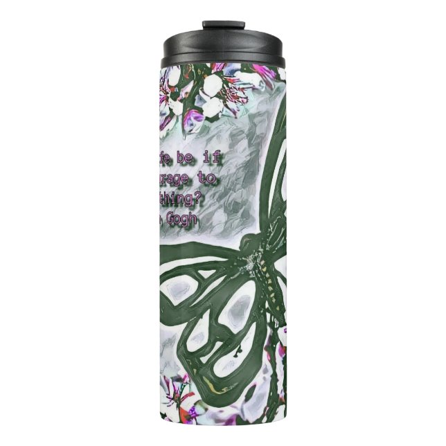 Termo Mariposa Van Gogh (Anverso)