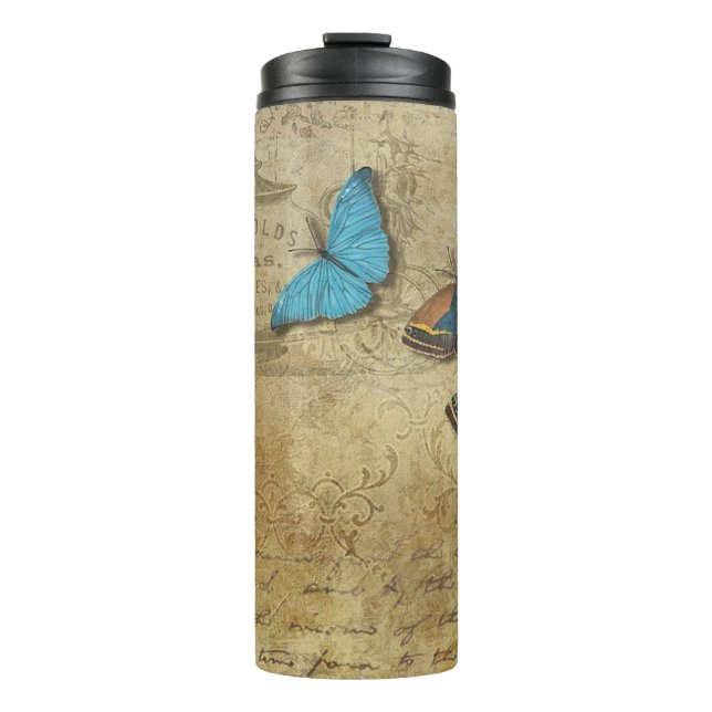 Termo Mariposas de época (Anverso)