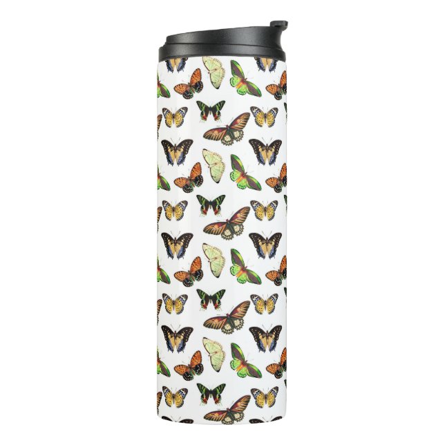 Termo Mariposas Vintage (Rotado hacia la izquierda)