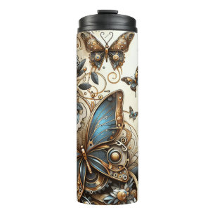 Termo Mariposas Vintage Steampunk
