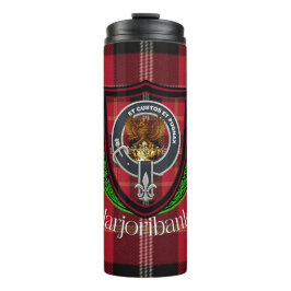Termo Marjoribanks Scottish Clan Tartan & Crest