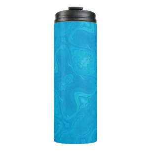 Termo Mármol Azul Abstracto HP Lap Personalizado