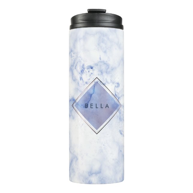 Termo MÁRMOL AZUL CERULENO DE PixDezines (Anverso)