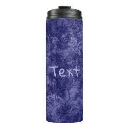 Termo Mármol de piedra abstracto texturado de la marina