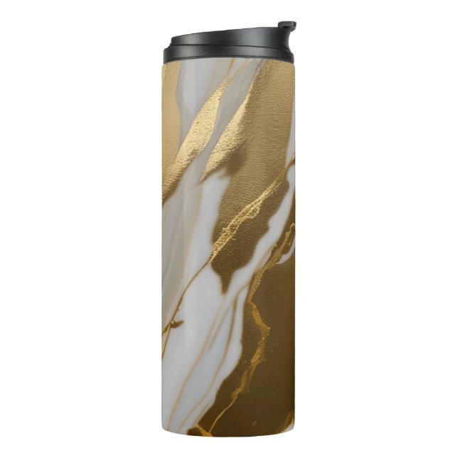 Termo Mármol Dorado 3 (Rotado hacia la izquierda)