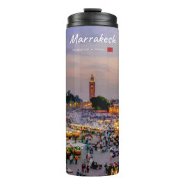 Termo Marrakech, Marruecos - Plaza Jemaa el Fnaa