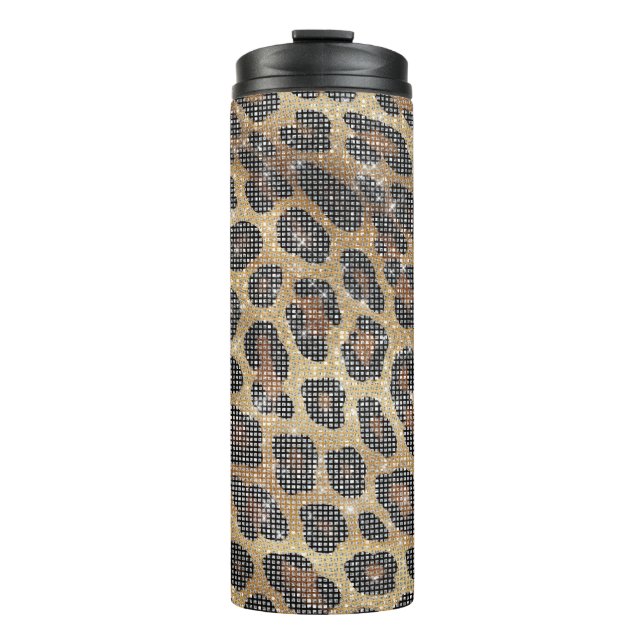Termo Marrón de leopardo (Anverso)
