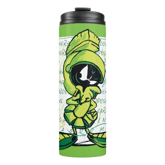 Termo MARVIN THE MARTIAN™ Quote Sketch (Anverso)