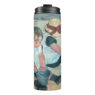 Termo Mary Cassatt - Niños jugando en la playa