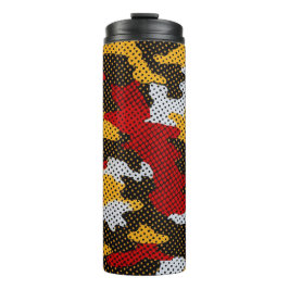 Termo Maryland Red & Black Turtle Camo Printed