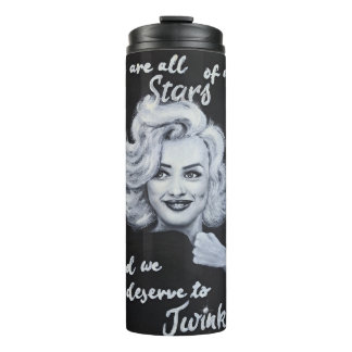 Termo Marylin Monroe Retrato Perfección Amarte A Ti Mism
