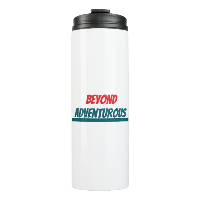 Termo Más allá del Tumbler Termal Adventuroso (Anverso)