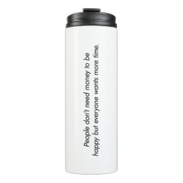 Termo Más tiempo de Tumbler térmico