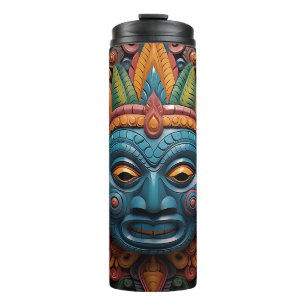 Termo Máscara de tiki 3-D cúpula
