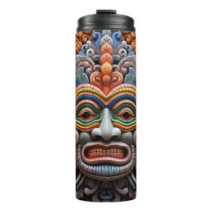 Termo Máscara de tiki 3-D cúpula