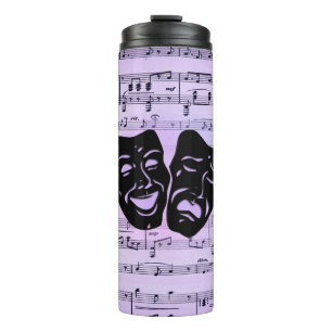 Termo Máscaras de Música y Teatro Moradas