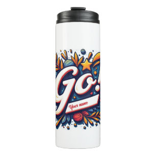Termo Mascota del orgullo del equipo personalizado
