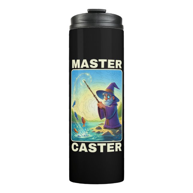 Termo Master Caster - Asistente para pesca mágica (Anverso)