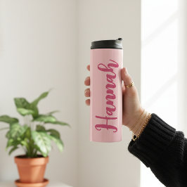 Termo Matching Pink Bridal Party Tumbler for Bridesmaids