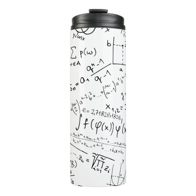 Termo Math Geek, Patrón de resolución de problemas matem (Anverso)