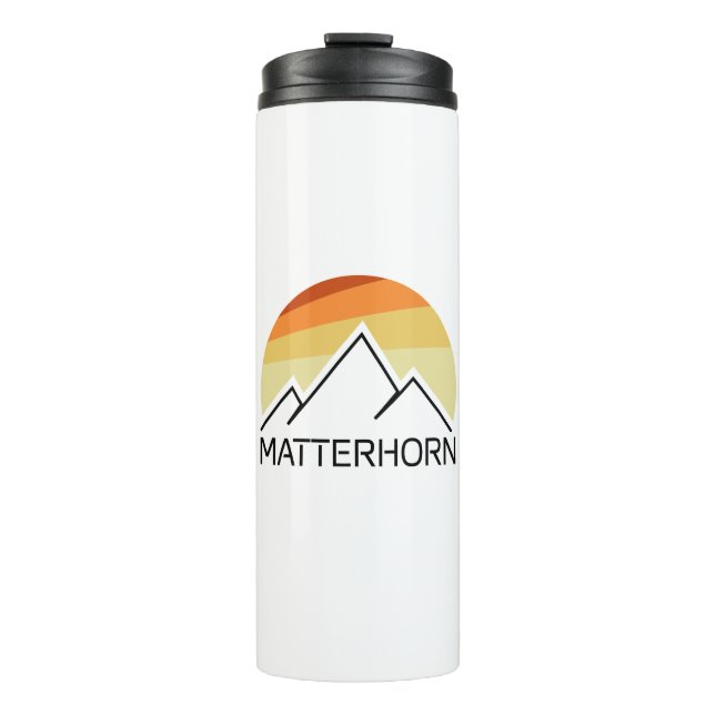 Termo Matterhorn Suiza Italia Retro (Anverso)