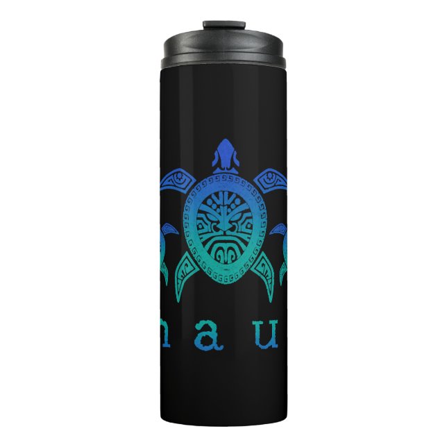 Termo Maui Hawaii Tortugas marinas buceo Hawaii (Anverso)