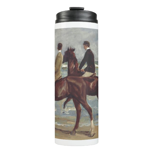 Termo Max Liebermann: Two Riders on the Beach Art (Anverso)